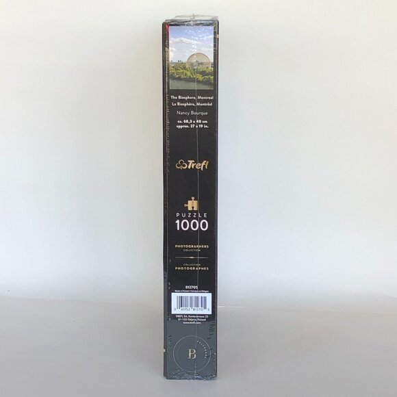 New sealed Trefl 1000pcs Adult Puzzle -Biosphere, Montréal Skyline - Picture 10 of 13